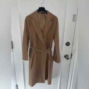 Uniqlo Camel Wrap coat